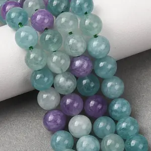 Dyed Natural Malaysia Jade Beads Strands