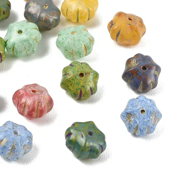 Picasso Baking Paint Glass Beads