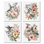 4Pcs PVC Waterproof Stickers