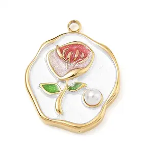 304 Stainless Steel Enamel Pendants