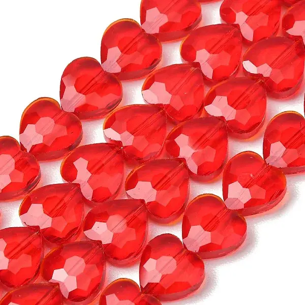 Transparent Glass Beads Strands