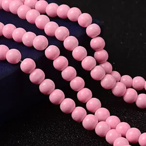 Painted Glass Bead Strands