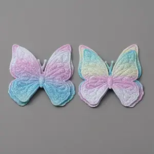 Butterfly Shape Cloth Sew on Patches Applique