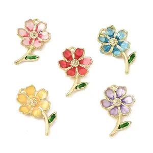 Alloy Enamel Pendants