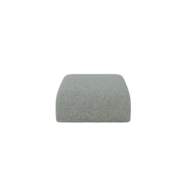 ALTDECOR MODULÁRNÍ TABURET MIRA-PUF 91x89x40 cm, zelený, velur