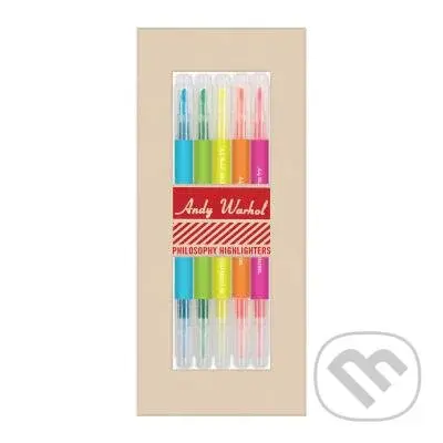 Andy Warhol Philosophy Highlighter Set