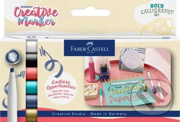 Popisovače Gofa Creative kaligrafické set 6