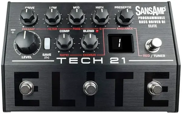 Tech 21 SansAmp Bass Driver Programmable ELITE (rozbalené)