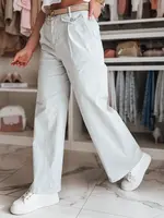 Dámské kalhoty wide leg MOBISKA