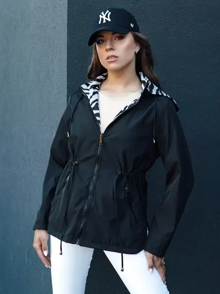 Kurtka parka damska CORMIS czarna Dstreet