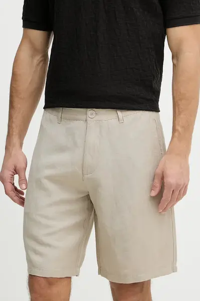 Armani Exchange  pánské šortky se lnem