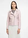 Světle růžová dámská koženková bunda ORSAY - Dámské