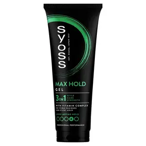 Syoss Gel na vlasy se silnou fixací Max Hold Gel 250 ml