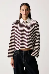 Marimekko  tričko s dlouhým rukávem dámské bavlněné