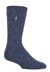 Pánske Heat Holders LITE ponožky jednofarebné -Džínsová