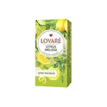 LOVARÉ Citrus melissa zelený čaj 24 sáčků