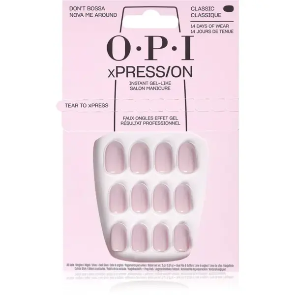 OPI xPRESS/ON umělé nehty Don’t Bossa Nova Me Around 30 ks