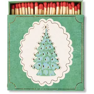 Paddywax Square Christmas Tree zápalky 125 ks