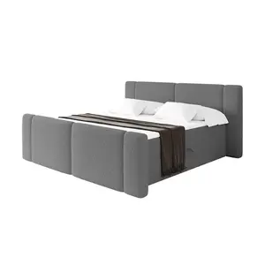 ALTDECOR POSTEL boxspring s matrací H3 - EVON Zanozek - 180x200 cm Šedá