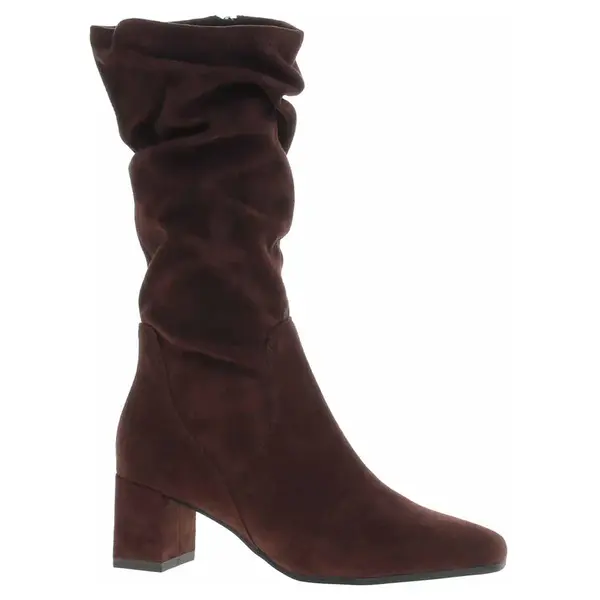 Dámské polokozačky Caprice 9-25303-47 dk brown stretch 37
