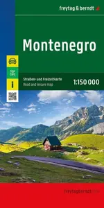 Černá Hora 1:150 000 / automapa + volnočasová mapa