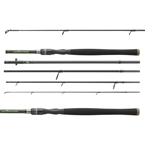 Daiwa prút wilderness travel spin 2,05 m 2-10 g