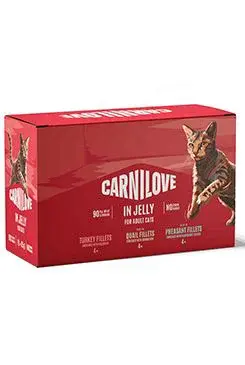 Carnilove Cat Pouch Jelly Multipack 12x85g