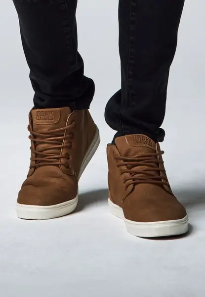 Hibi Mid Shoe toffee/wht