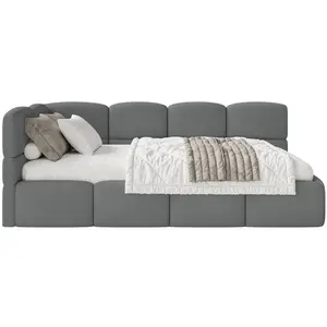 Selsey POSTEL PRO MLÁDEŽ Cloudy tmavě šedá 120 cm, ženylka