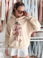 Dámská oversize mikina s kapucí LOVEWILL