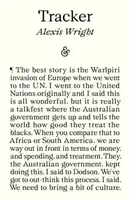 Tracker - Wright Alexis