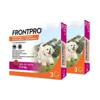 Frontpro antiparazitární žvýkací tablety pro psy (2-4 kg) 6 tablet