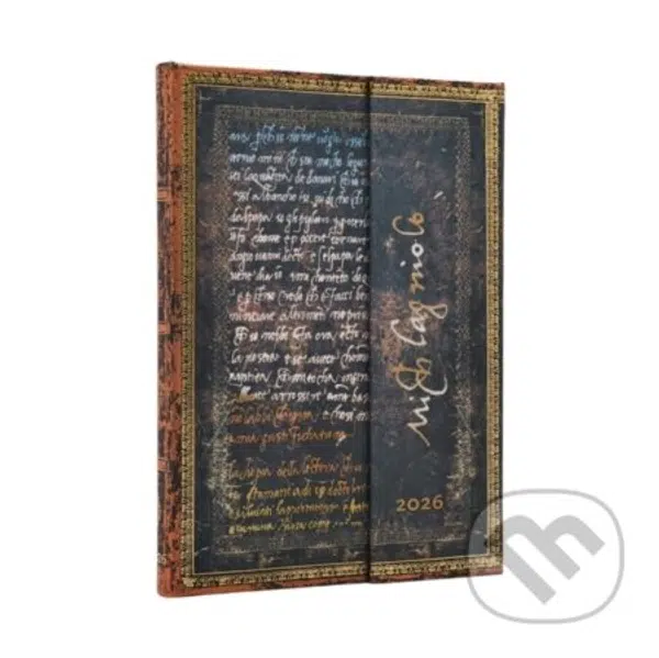Paperblanks - týždenný diár Michelangelo, Handwriting 2026