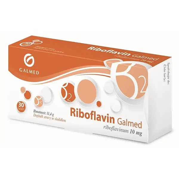 Riboflavin 10mg 30 tablet Galmed
