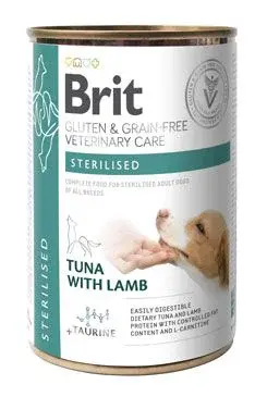 Brit Vd Dog Gf konzerva sterilised 400g