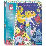 Janod Atelier Sada Maxi Obrázky s flitrami Morské panny od 6 rokov