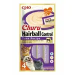 Pochúťka Churu Hairball tuniak 4x14g
