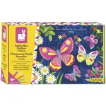 Janod Atelier Sada Midi Farebný piesok s trblietkami Motýle od 6 rokov
