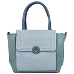 Stylová dámská koženková kabelka Margarita, modrá