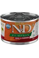 N&D Dog Pumpkin Adult Quail & Pumpkin Mini 140g