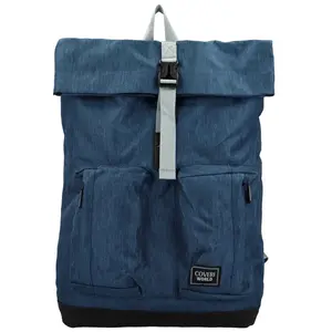 Moderní studentský batoh Jebediah, modrá