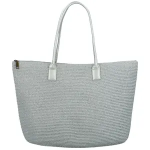 Trendy dámská kabelka na rameno Brea, stříbrná