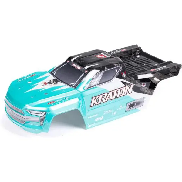 Arrma karoséria tyrkysová: Kratón 4X4 BLX