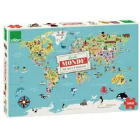 Vilac Puzzle Mapa sveta 500 dielikov
