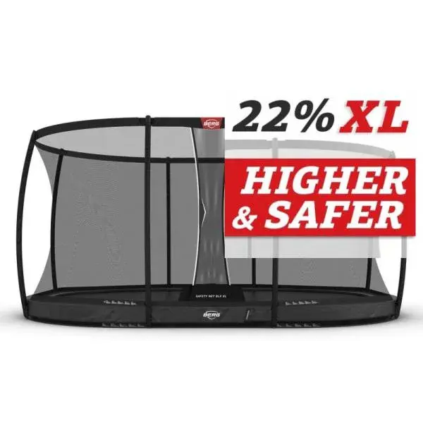 Berg Grand Champion InGround 520 Grey + ochranná sieť Deluxe DLX XL