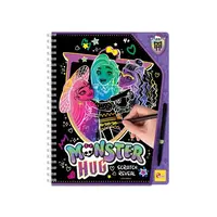 Monster High Vyškrabávacie omaľovánky objatí
