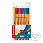 Jemný liner - STABILO point 88 - 10 ks (10 rôznych farieb)