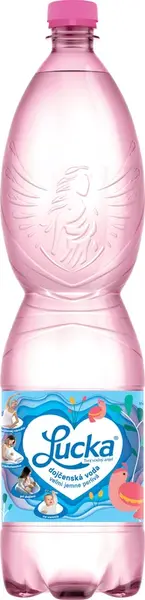 LUCKA - dojčenská voda VEĽMI JEMNE PERLIVÁ 1,5l