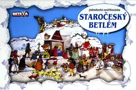 Staročeský betlém - Jednoduchá vystřihovánka