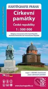 Církevní památky České republiky (1: 500 000)